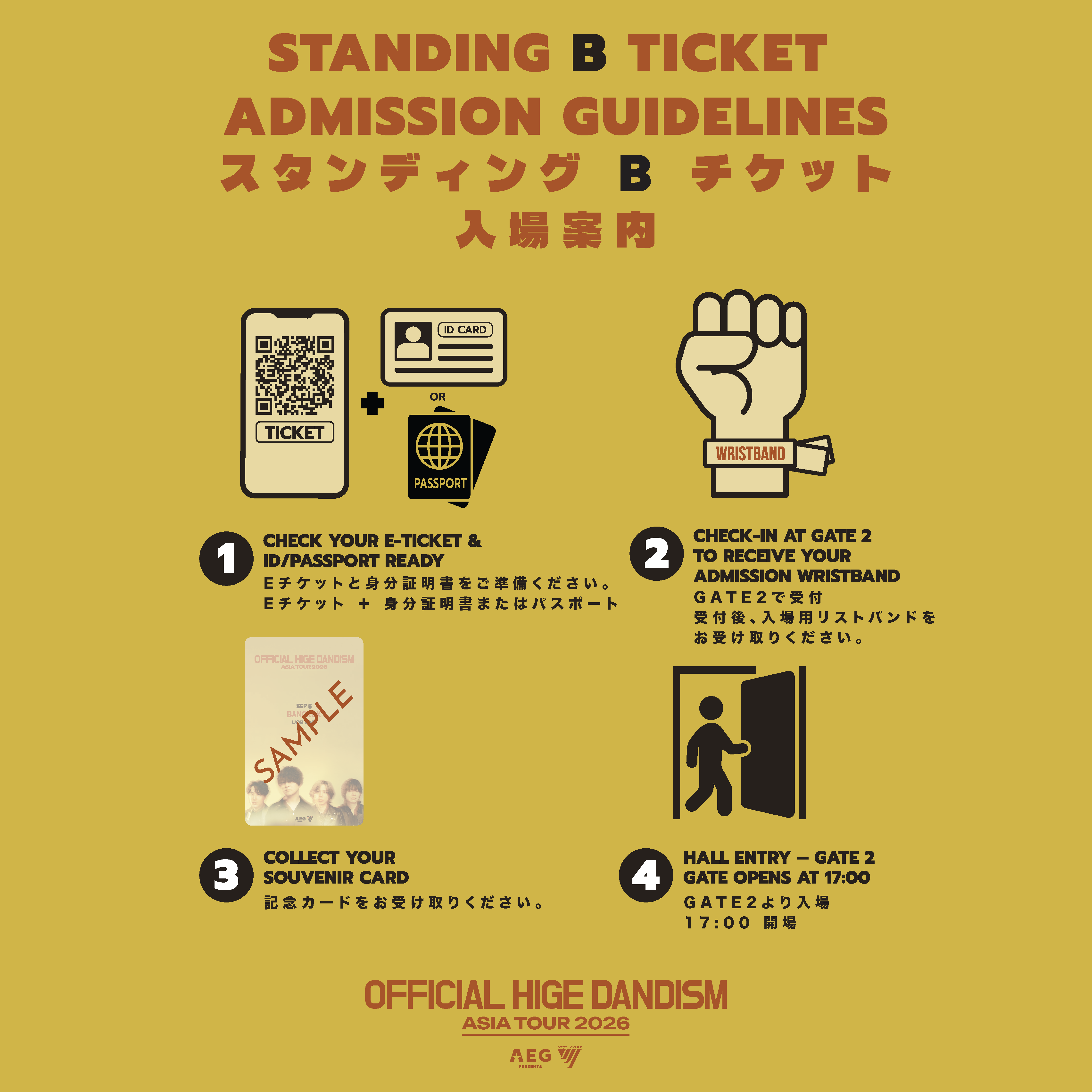 ASIA TOUR 2026｜Official髭男dism